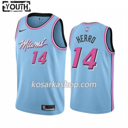 Dres Miami Heat Tyler Herro 14 Nike 2019-20 City Edition Swingman - Dječji